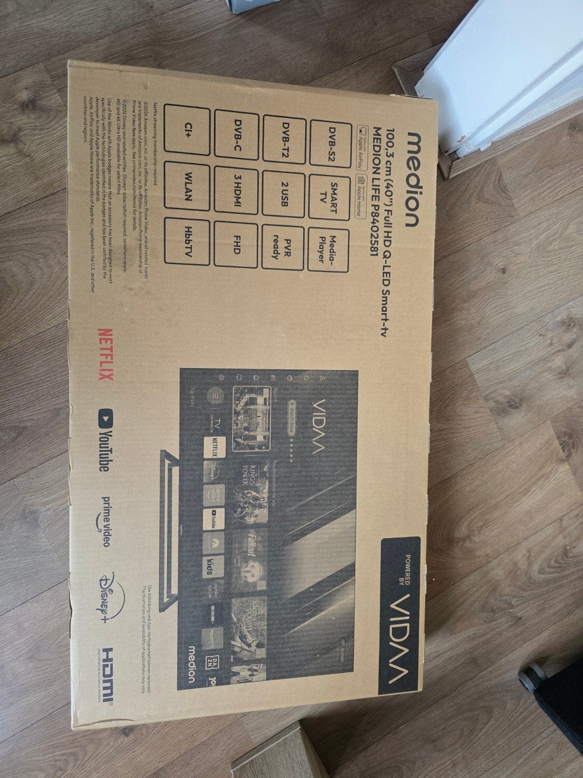 Medion LIFE P8402581 40" Full HD Q-LED Smart TV, Overige merken, QLED, Nieuw, Ophalen of Verzenden