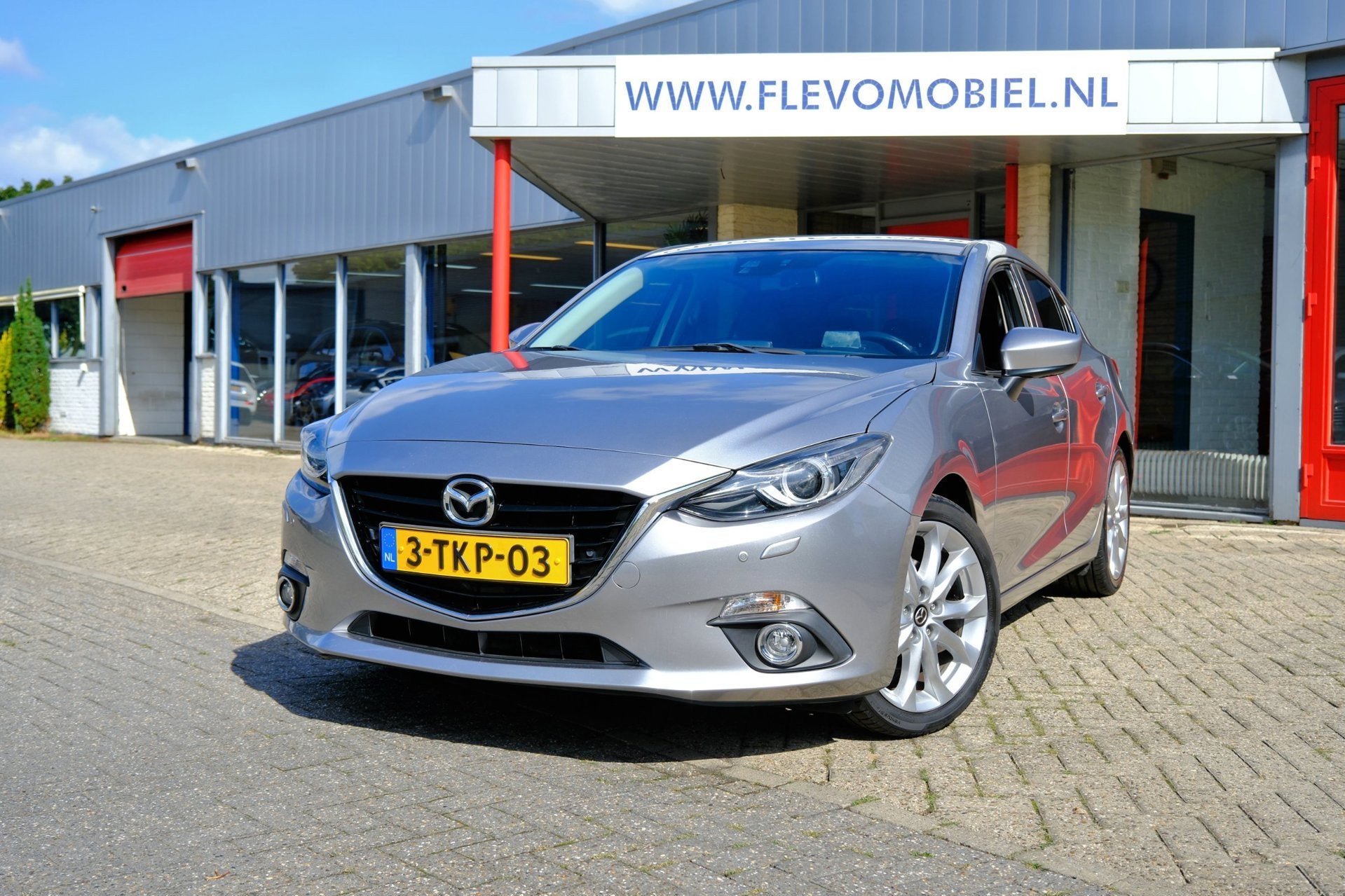 Mazda 3 2.0 GT-M Xenon|Leder|Navi|BOSE|LMV, Voorwielaandrijving, Gebruikt, 4 cilinders, Automatische klimaatregeling