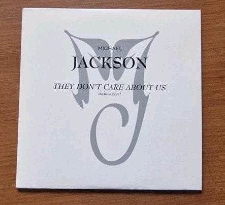 Michael Jackson - They Don't Care About Us - Promo CD single, Ophalen of Verzenden, Zo goed als nieuw