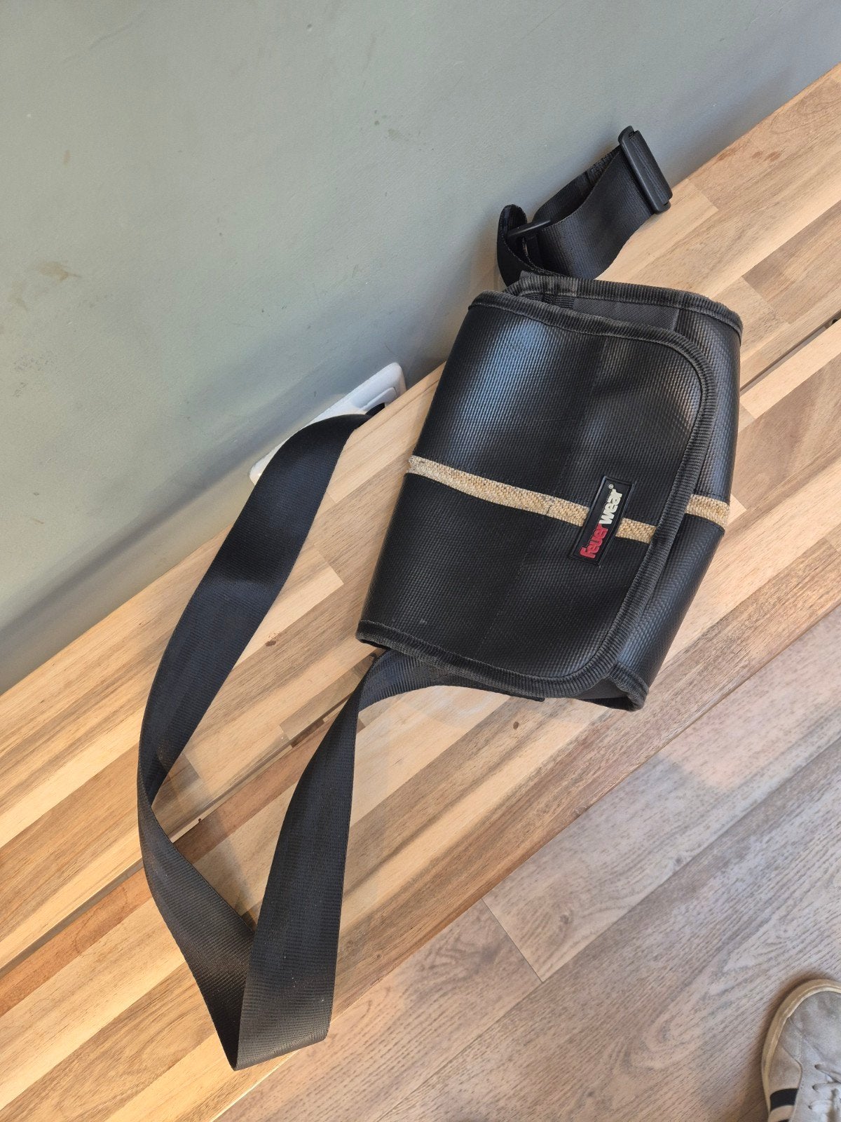 Feuerwear Schoudertas / Messenger Bag  (Brandweerslang), Ophalen of Verzenden, Gebruikt, Zwart