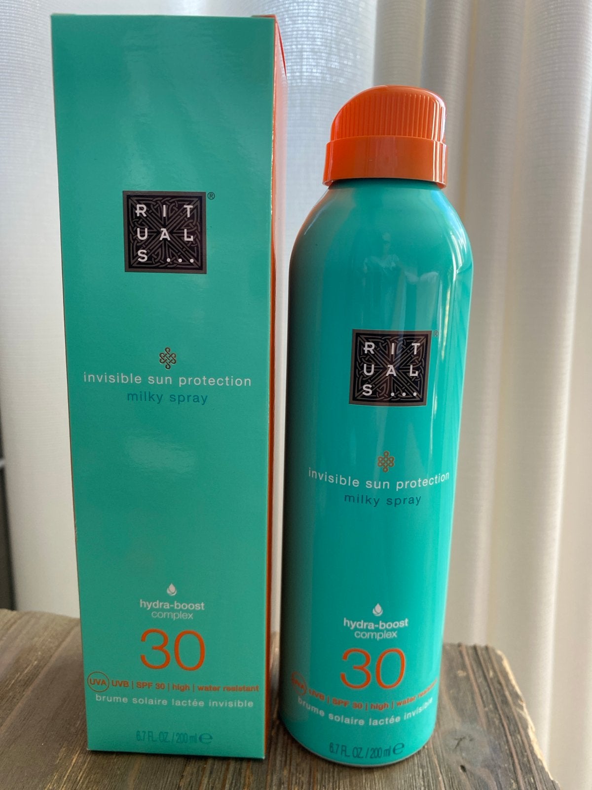 Rituals 200ml Invisible Sun Protection Milky Spray SPF 30, Ophalen of Verzenden, Nieuw, Zonnebrand of After Sun