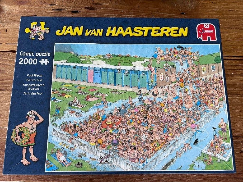 Jan van Haasteren puzzel, 2000 stukjes., Ophalen, Meer dan 1500 stukjes, Zo goed als nieuw, Legpuzzel