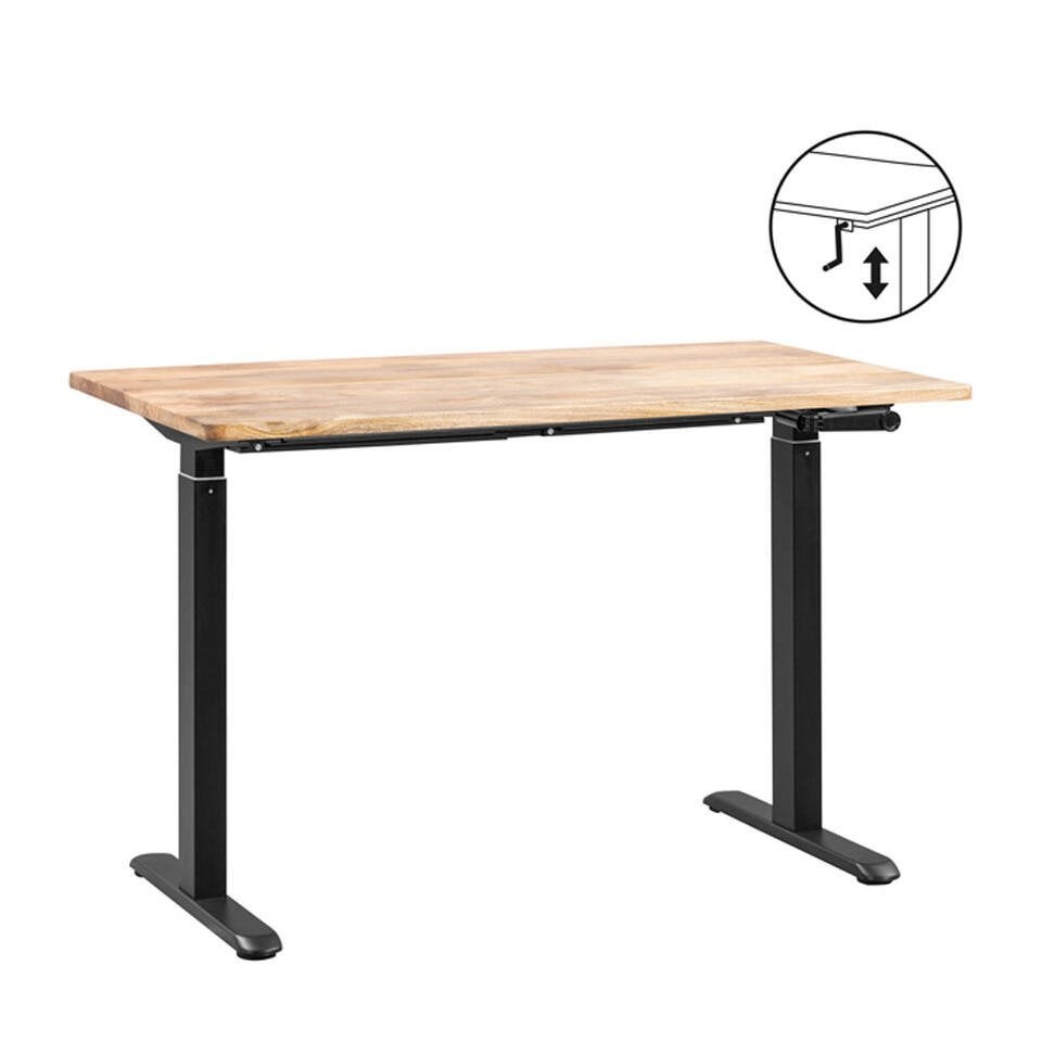 Leen Bakker Homeworx burea (Als nieuw!), Ophalen, 160 cm, Hout, Zo goed als nieuw
