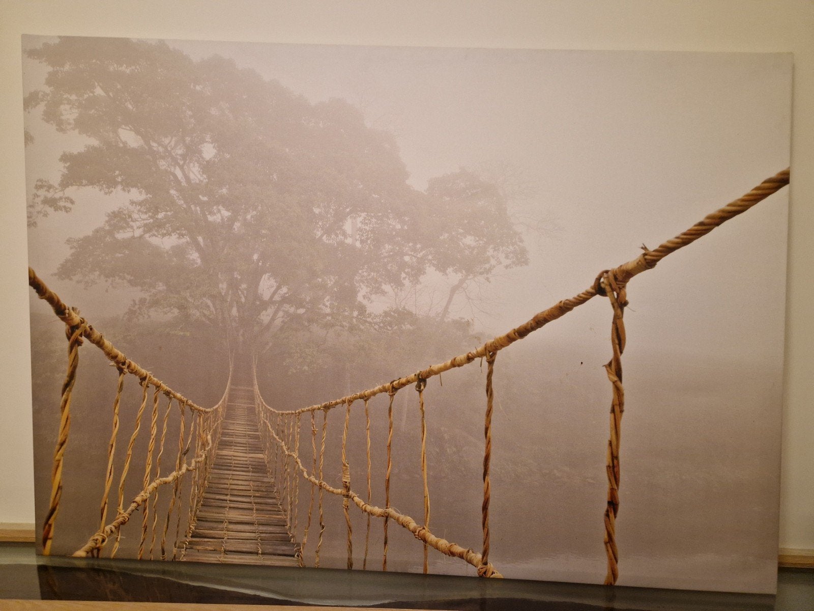 IKEA PREMIÄR / BJÖRKSTA Canvas 'Jungle Journey' 200x140 cm, Huis en Inrichting, Woonaccessoires | Schilderijen, Tekeningen en Foto's