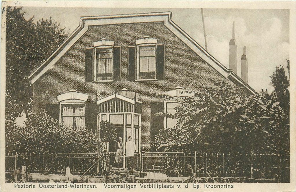 701-012-007 Oosterland Wieringen Pastorie, Ophalen of Verzenden, Voor 1920, Noord-Holland