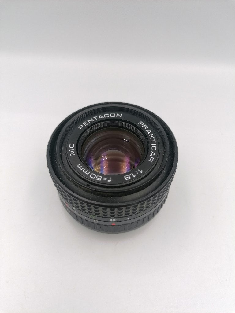 Vintage lens Pentacon Prakticar 50mm 1.8 MC 2, Audio, Tv en Foto, Fotografie | Lenzen en Objectieven, Ophalen of Verzenden, Standaardlens