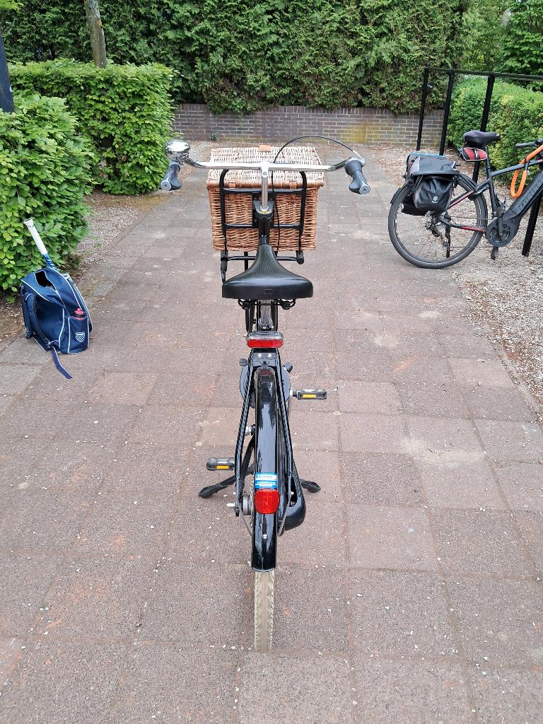 Fiets, Fietsen en Brommers, Fietsen | Dames | Damesfietsen, Ophalen, Terugtraprem, Gebruikt, Versnellingen