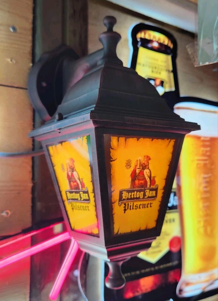 Supermooie nieuwe HERTOG JAN lantaarn, Verzamelen, Biermerken, Ophalen of Verzenden, Nieuw, Reclamebord, Plaat of Schild, Hertog Jan