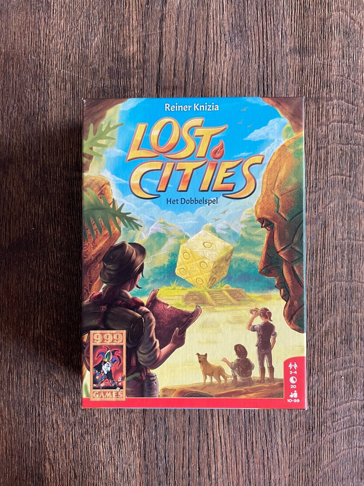 Lost Cities: Het Dobbelspel, Een of twee spelers, Ophalen of Verzenden, Zo goed als nieuw
