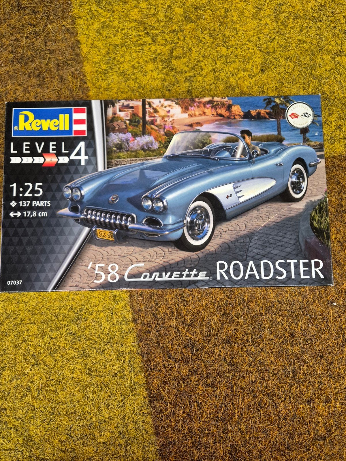 Revell 07037 Corvette ROADSTER '58, Auto, Revell, Groter dan 1:32, Nieuw