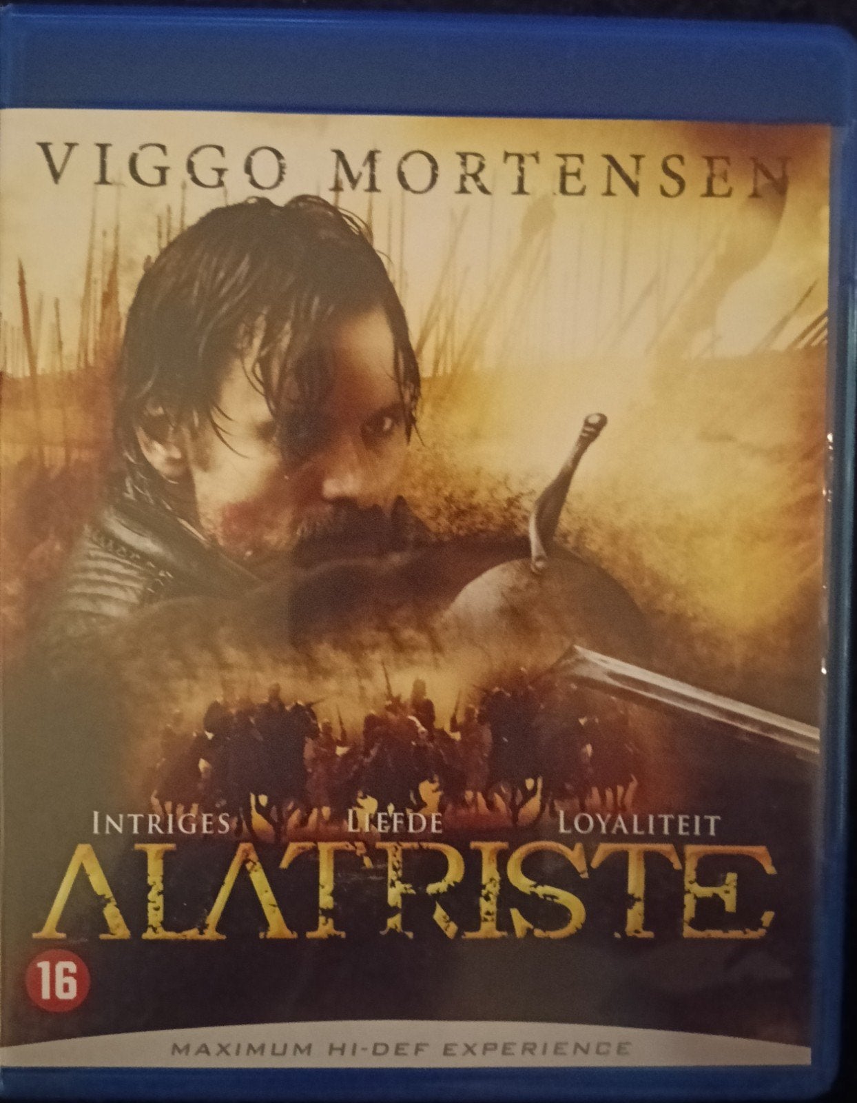 Alatriste bluray, Ophalen of Verzenden, Zo goed als nieuw, Horror