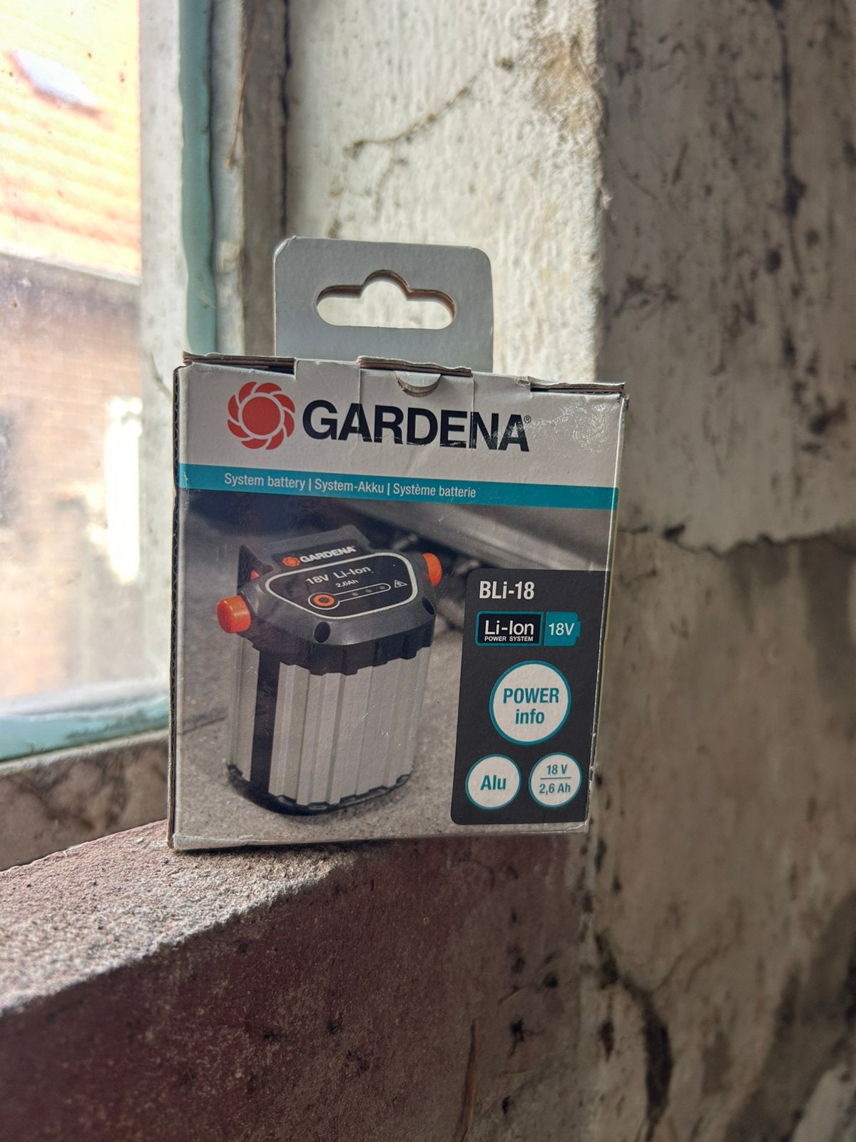 Gardena accu 18v, Ophalen of Verzenden, Gardena, Nvt, Nvt