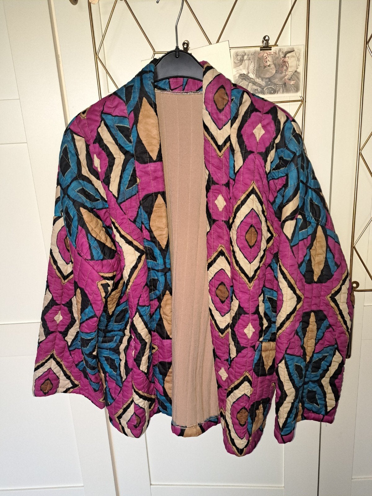 Kimono jasje, Kleding | Dames, Bodywarmers, Ophalen of Verzenden, Zo goed als nieuw, Maat 38/40 (M), Overige kleuren