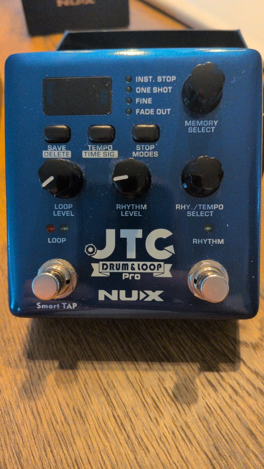 Nux JTC Drum & Loop Pro - Looper en drummachine, Ophalen of Verzenden, Zo goed als nieuw, Multi-effect