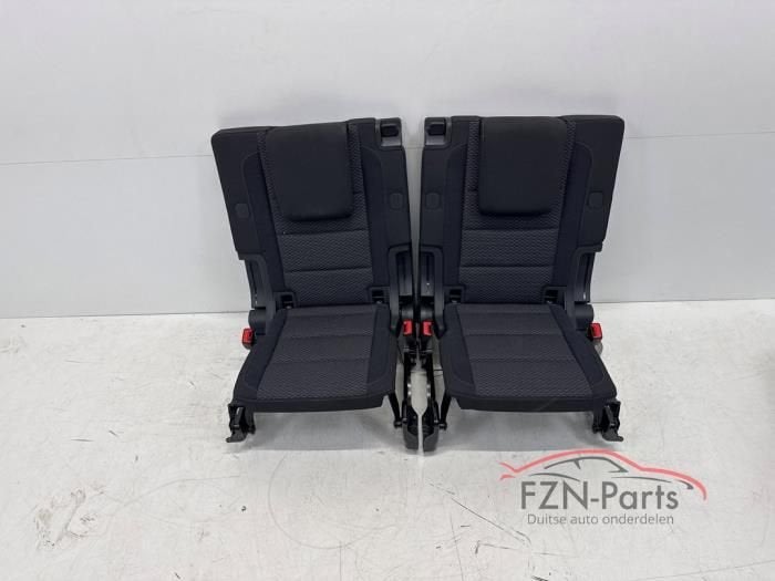 VW Touran 5TA Interieur 3e Zitrij 7 Persoons Stof, Ophalen of Verzenden, Gebruikt
