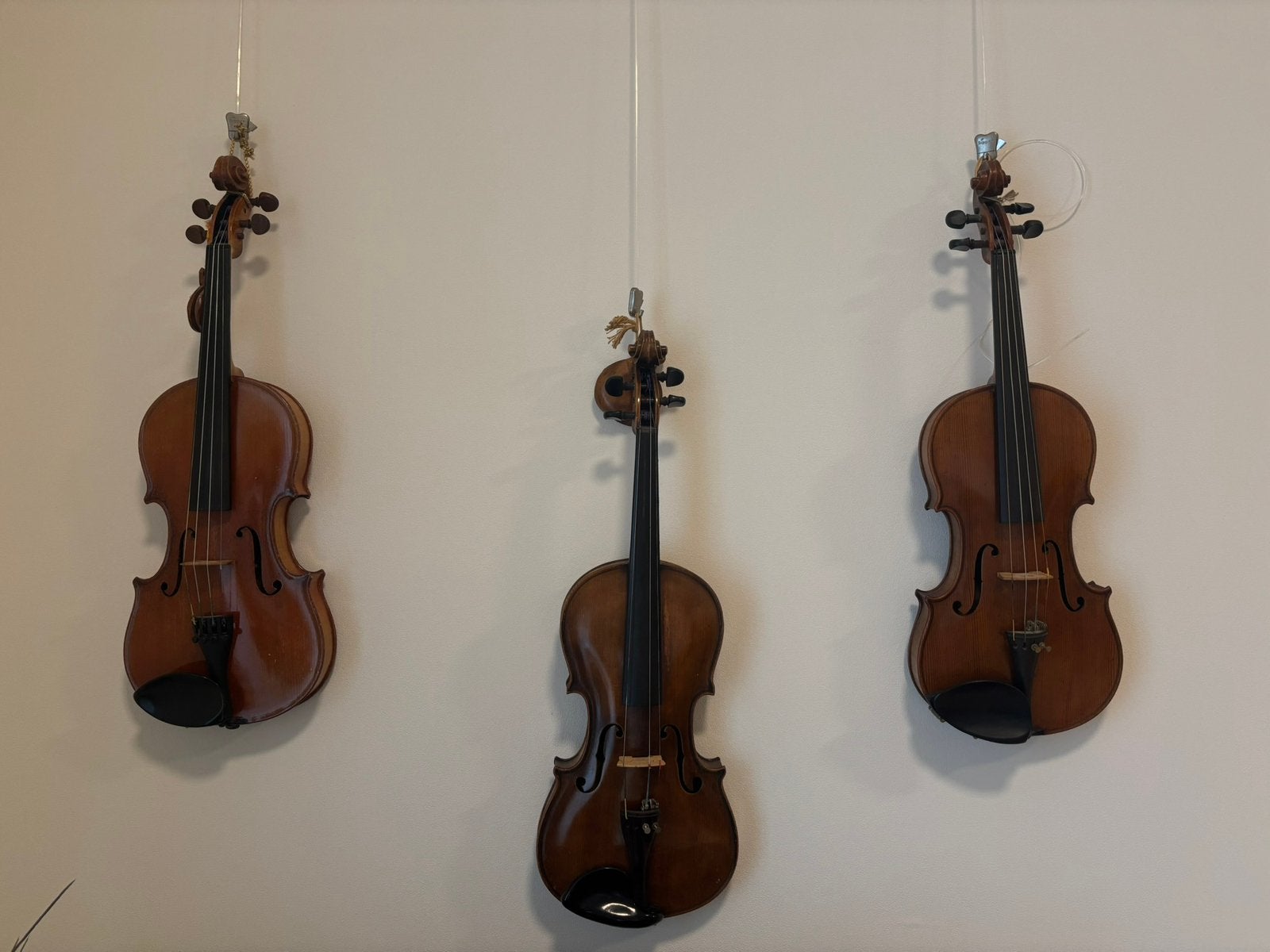Violen 3 stuks, Ophalen, Gebruikt, 4/4-viool