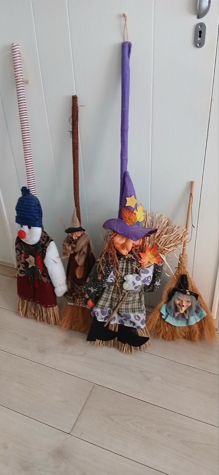 Halloween Poppen - Heksen en Sneeuwpop Decoratie, Ophalen, Gebruikt, Overige typen