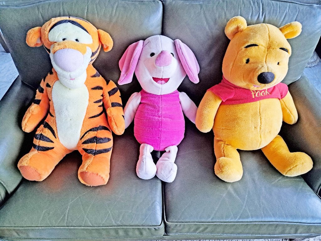 disney Mattel   2001 WINNIE THE POOH 50 cm Knorretje  tijger, Kinderen en Baby's, Speelgoed | Knuffels en Pluche, Overige merken
