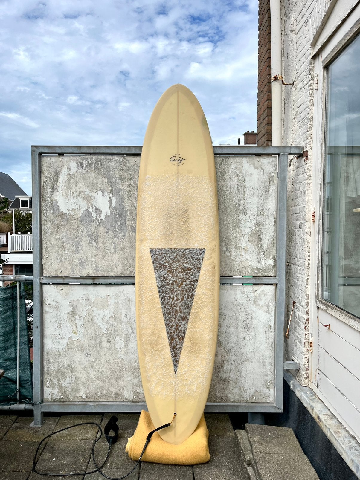 Self Surfboards 7’6 Midlength - Single Fin - surfboard, Ophalen, Zo goed als nieuw, Overige typen, Met vinnen