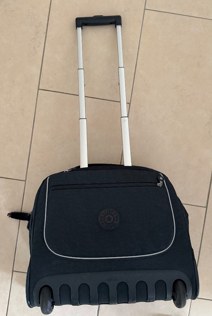 Kipling schooltas trolley, Sieraden, Tassen en Uiterlijk, 30 tot 40 cm, Ophalen of Verzenden, Zo goed als nieuw, 30 tot 40 cm