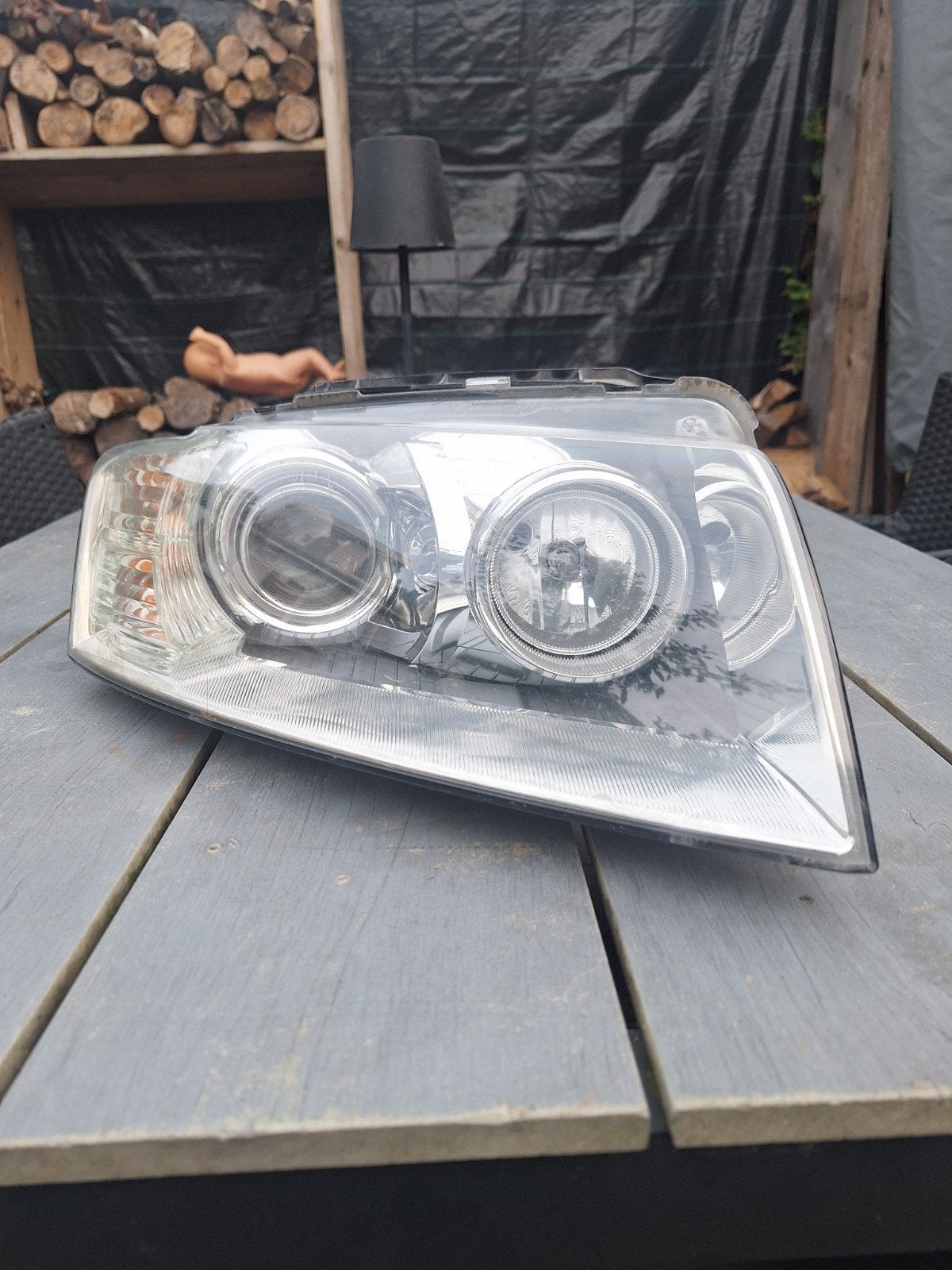 Audi A8 D3 Xenon Koplamp Rechts (4E0 941 030 R), Ophalen, Gebruikt, Audi