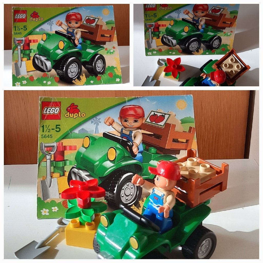 LEGO Duplo Ville Vierwielige motor - 5645, Ophalen, Zo goed als nieuw, Duplo