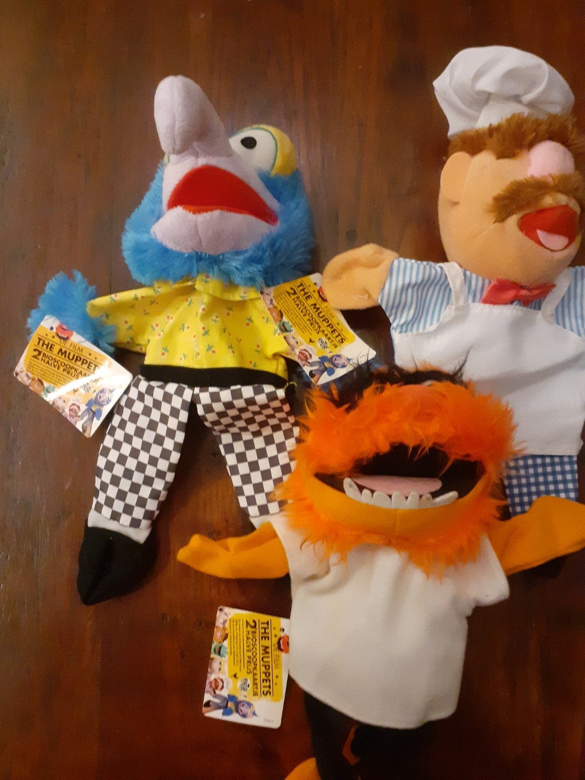 The Muppets met originele kaartjes, Ophalen of Verzenden, Zo goed als nieuw, Pop