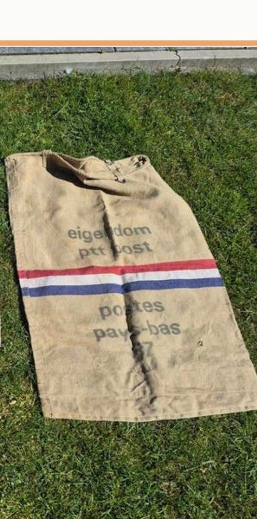 Vintage PTT Postzak - Postes Pays-Bas, Ophalen of Verzenden
