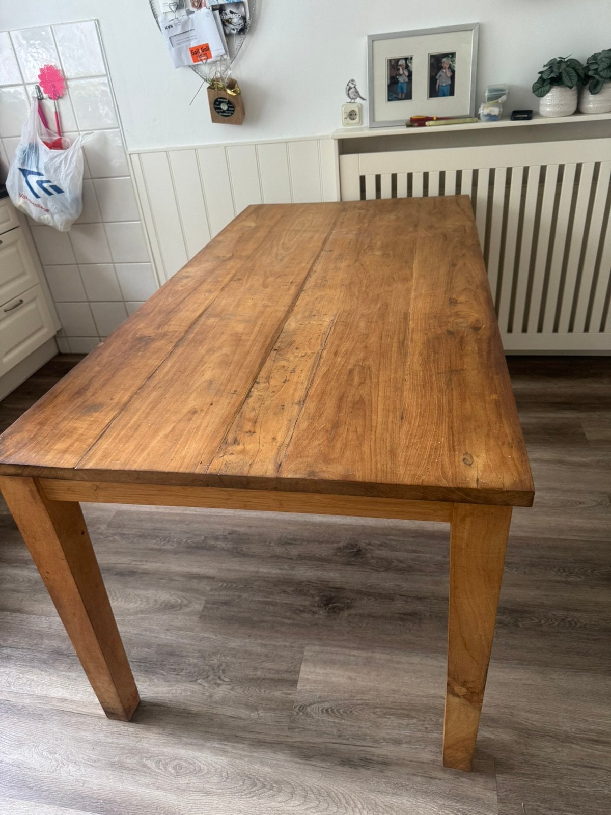 Tafel en stoelen, Huis en Inrichting, Ophalen, 50 tot 100 cm, Zo goed als nieuw, 150 tot 200 cm