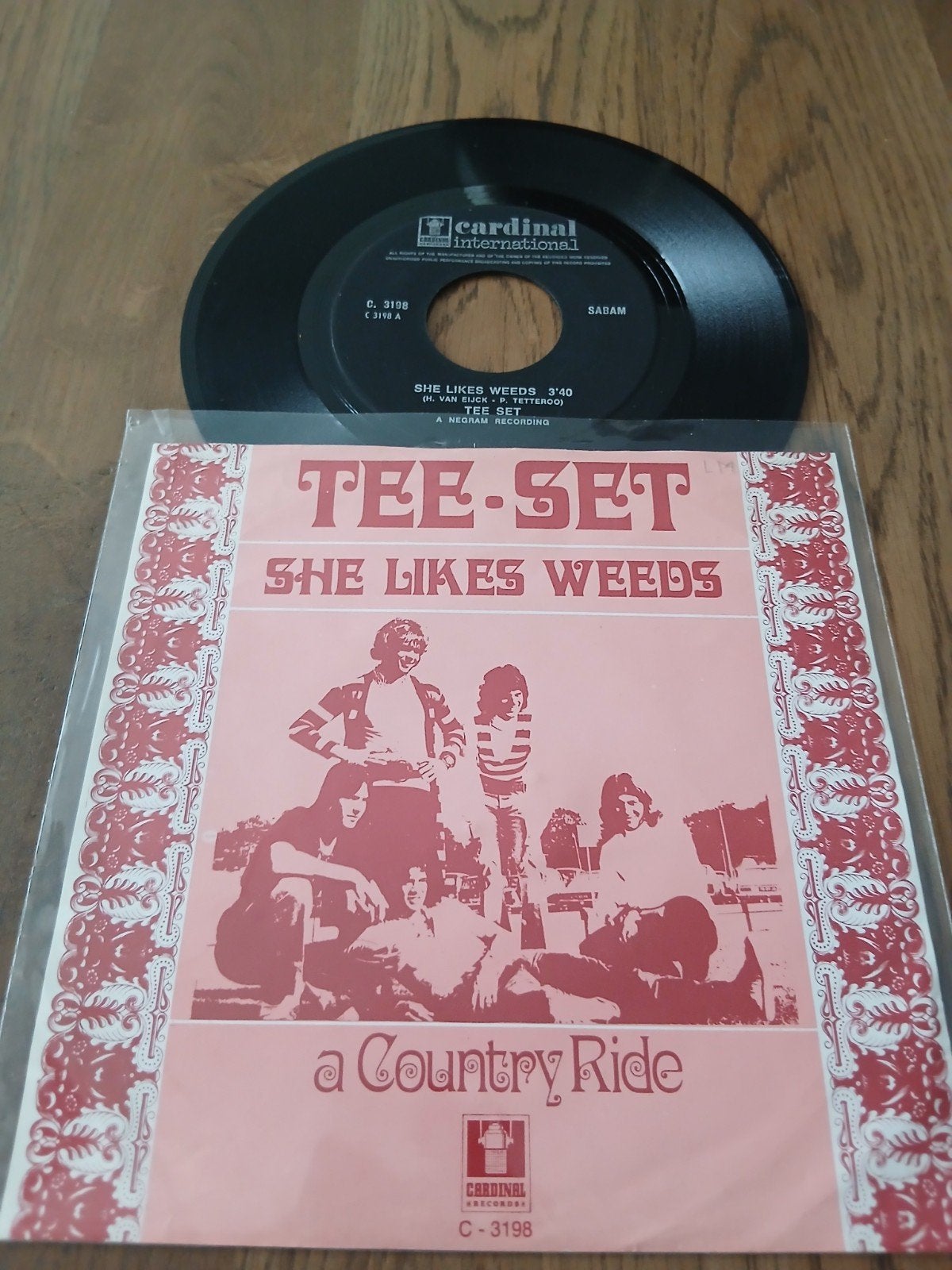 VINYL SINGLE   TEE-SET, Cd's en Dvd's, Vinyl | Pop, Ophalen of Verzenden, Zo goed als nieuw, Overige formaten