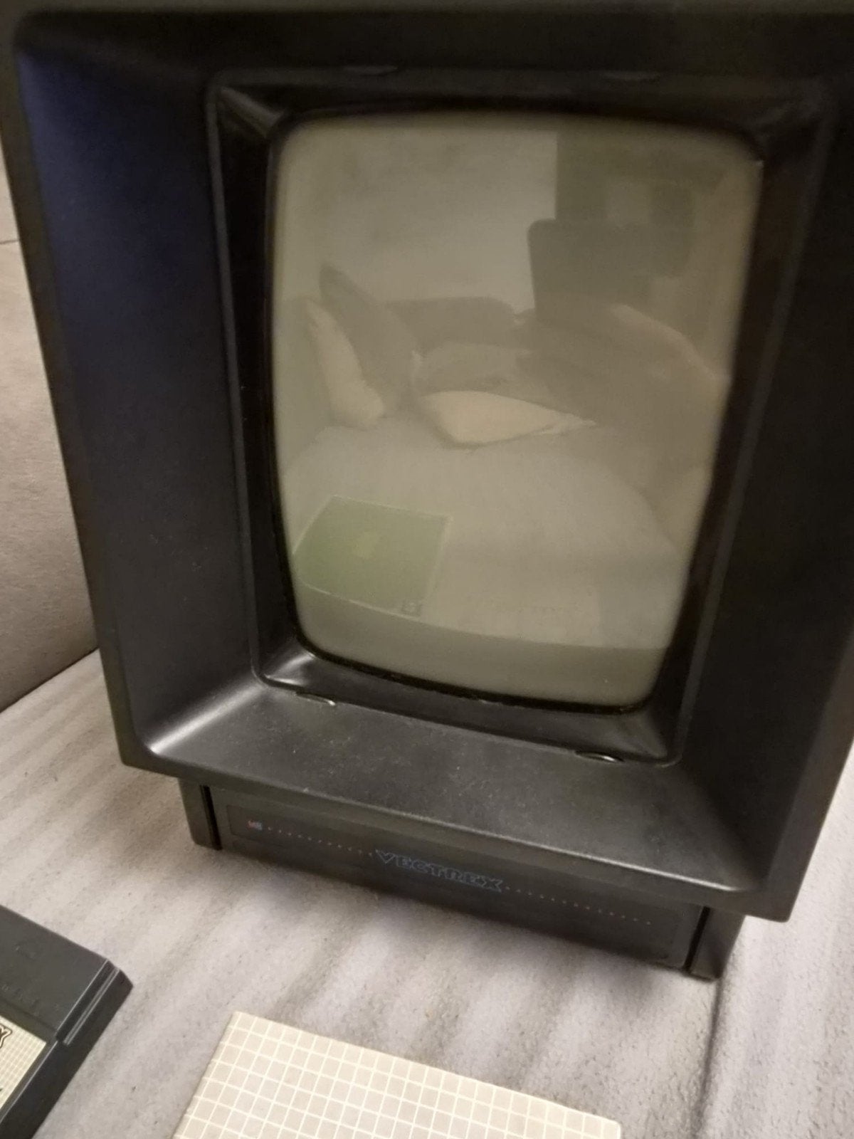 Vectrex console met Clean Sweep game en controller, Ophalen of Verzenden, Gebruikt
