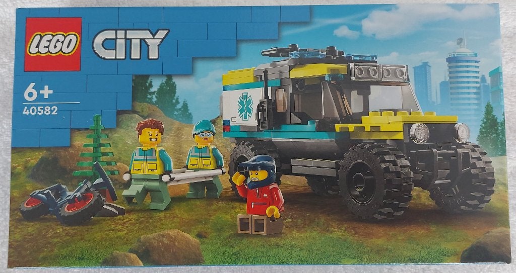 40582 Lego 4x4 Terreinambulance redding (Sealed), Overige thema's, Lego, Nieuw, Ophalen of Verzenden