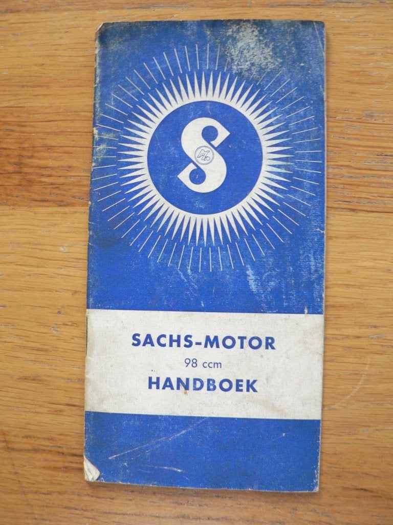 2 DIVERSE SACHS BROMFIETS MOTOR STATIONEER BOEKEN, Ophalen of Verzenden, Overige merken
