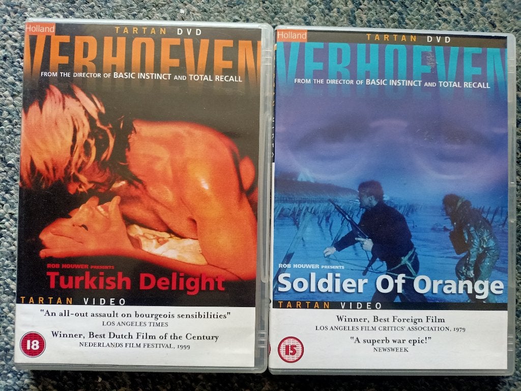 Paul Verhoeven Collectie: Turks Fruit & Soldaat van Oranje, Cd's en Dvd's, Vanaf 18 jaar, 1960 tot 1980, Overige genres, Engels