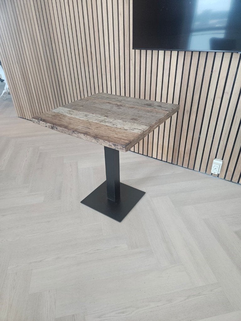 Cafe eettafel, Huis en Inrichting, Ophalen, Gebruikt, 50 tot 100 cm, 50 tot 100 cm