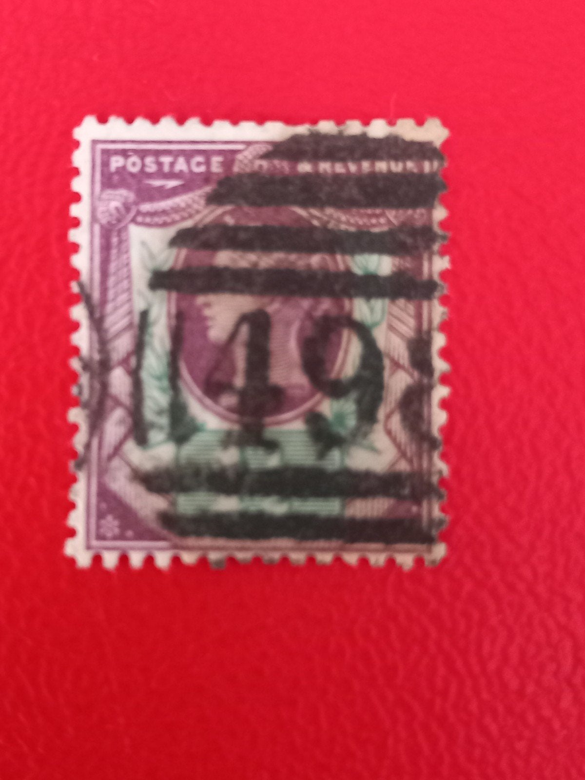 Gestempelde postzegel met koningin Victoria, Ophalen of Verzenden, T/m 1940, Gestempeld