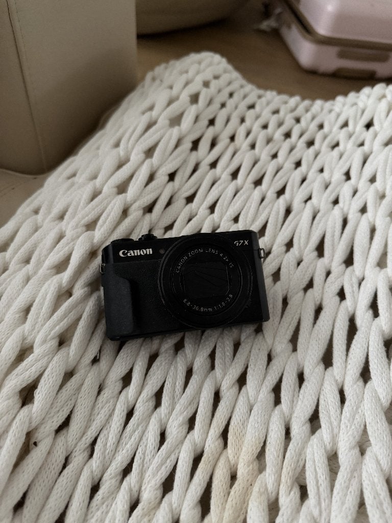 Canon PowerShot G7 X Mark II - incl. lader, accu & case