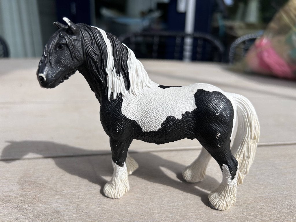 Schleich paard en veulen, Ophalen of Verzenden, Gebruikt, Paard, Beeldje of Figuurtje