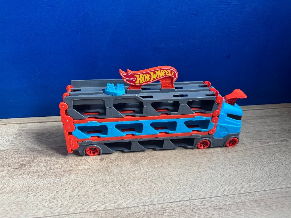 Hot Wheels Speedway Hauler, Ophalen, Hot Wheels, Handmatig, Racebaan