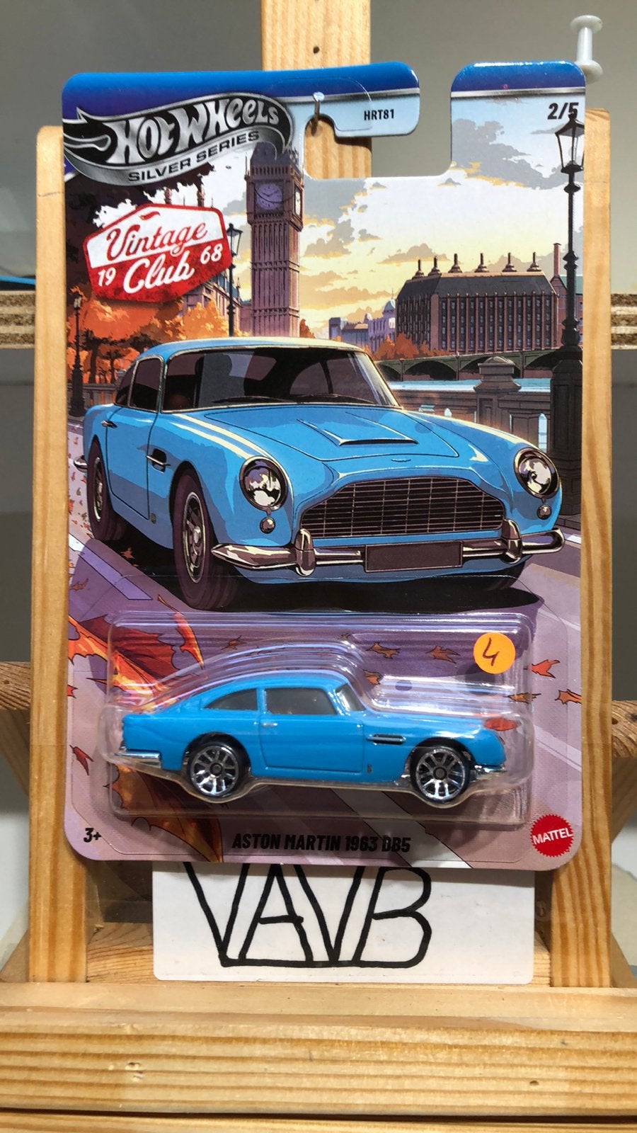 5 Aston martin DB5 Hot Wheels Hotwheels VAVB nieuw, Ophalen of Verzenden, Nieuw, Auto