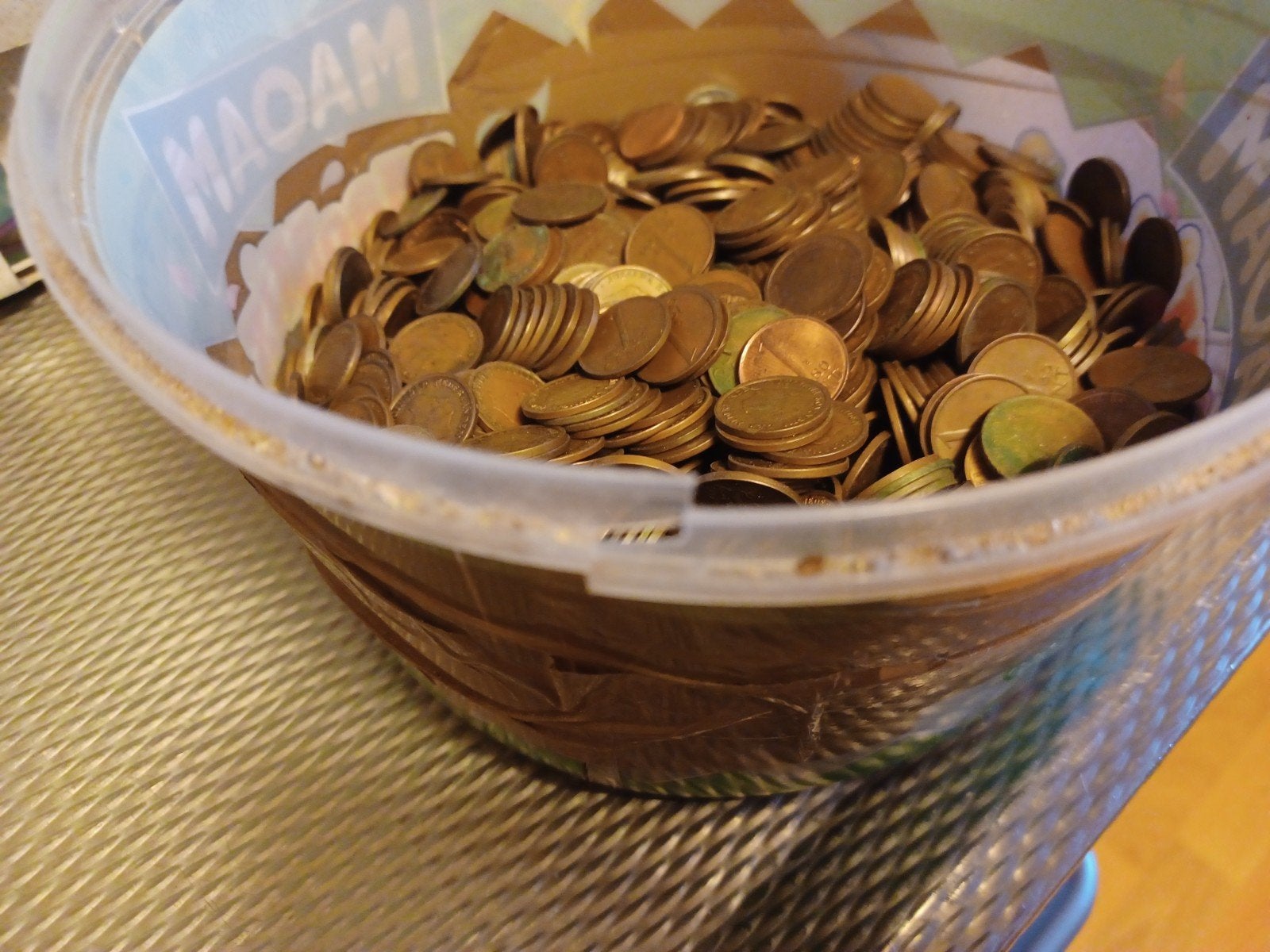 3,3 kilo  Nederlandse centen lot munten cent, Ophalen, Koningin Juliana