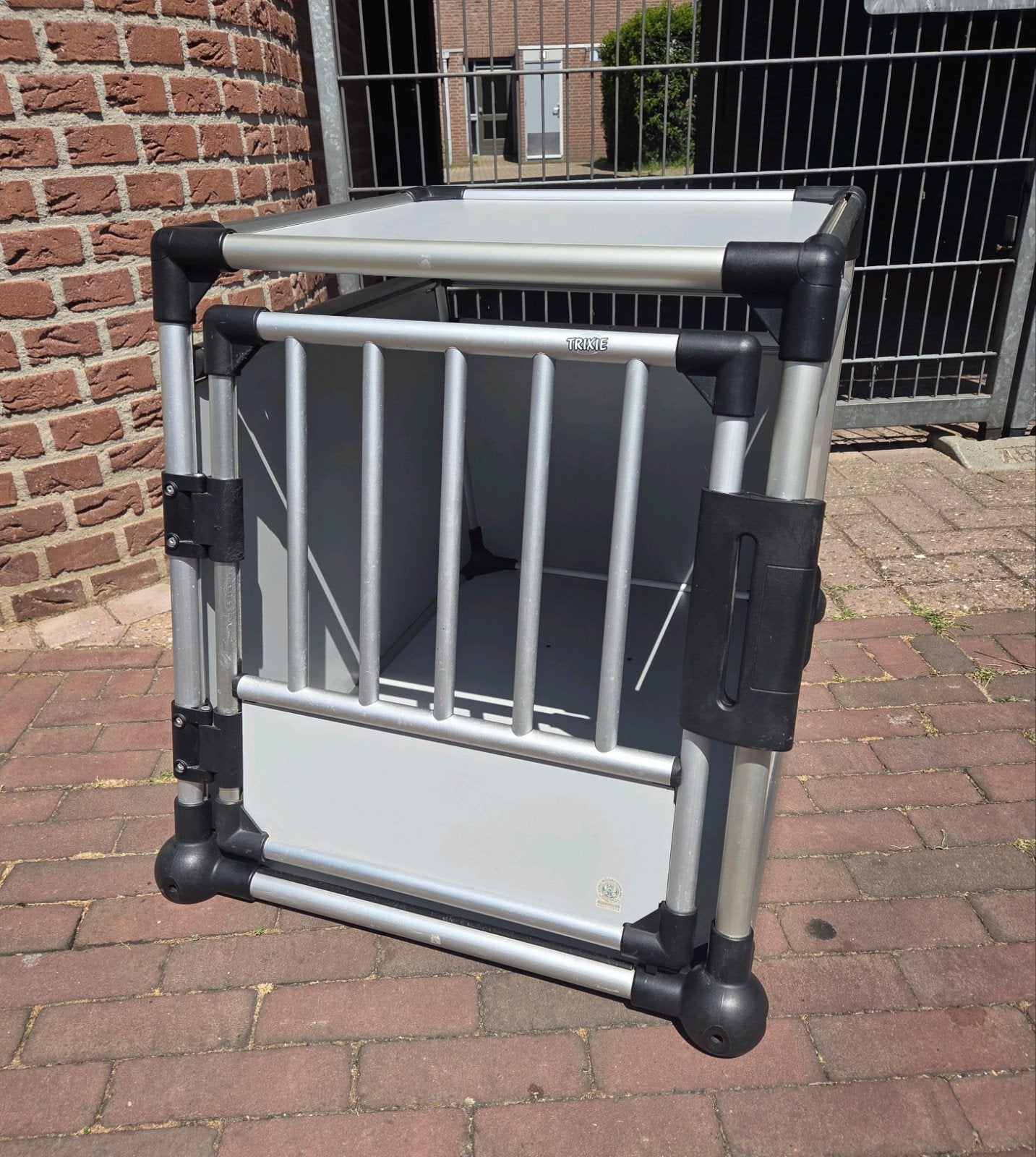 Trixie M-L Grijs Hondenbench, Auto, Vervoersbox, Ophalen