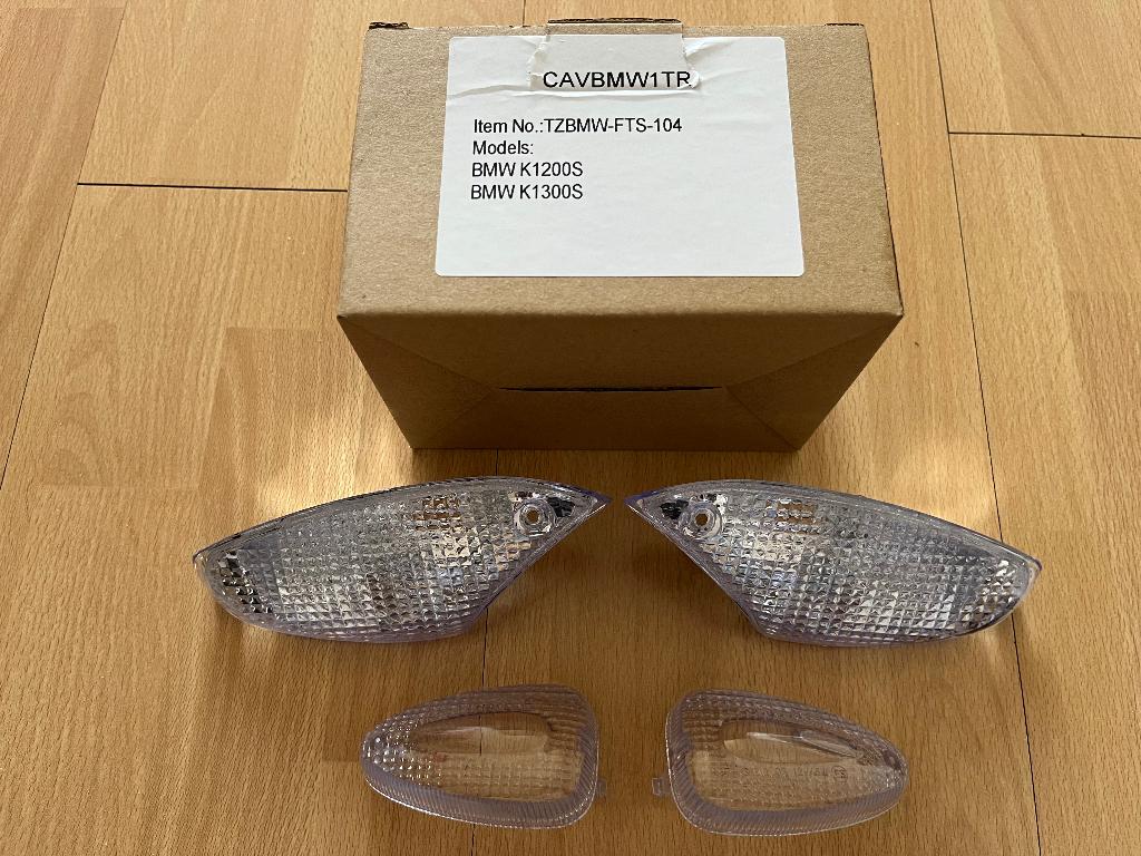 Heldere knipperlicht glaasjes BMW K1300S/K1200S, Motoren, Ophalen of Verzenden, Nieuw