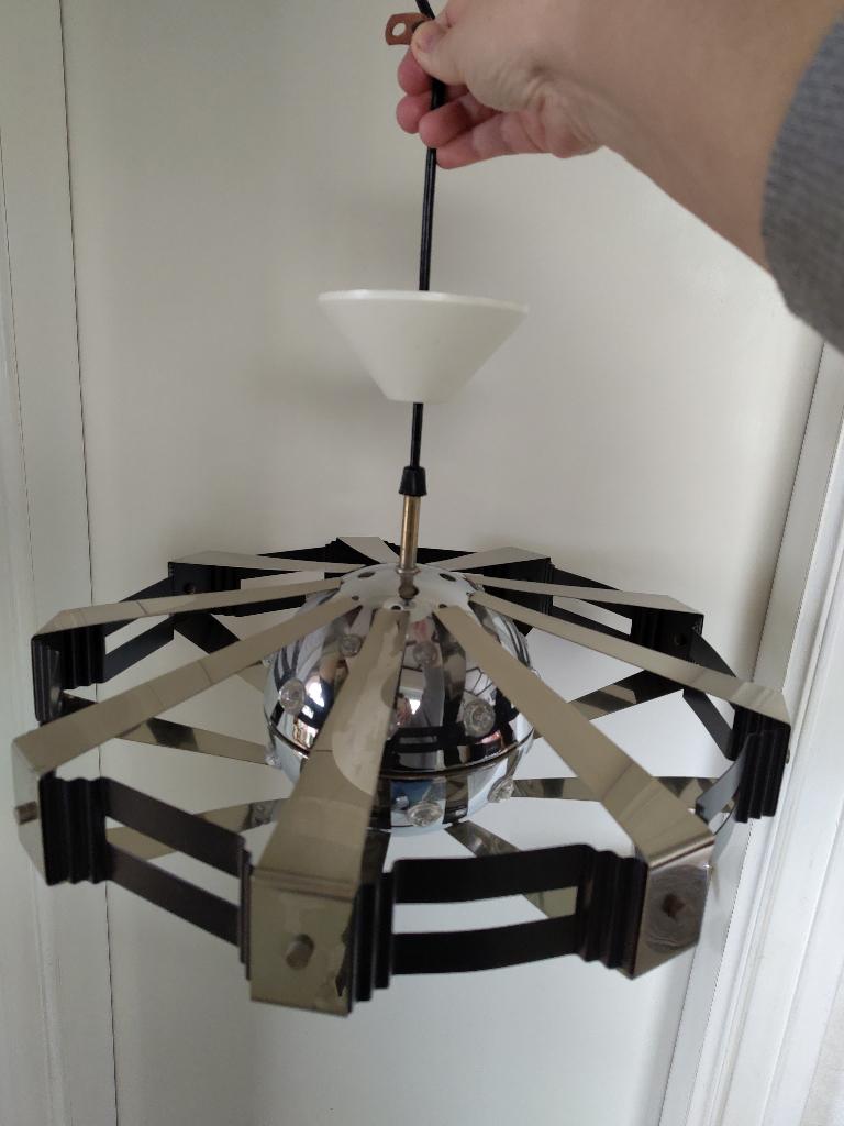 HANGLAMP VINTAGE, Huis en Inrichting, Lampen | Hanglampen, Ophalen, Minder dan 50 cm