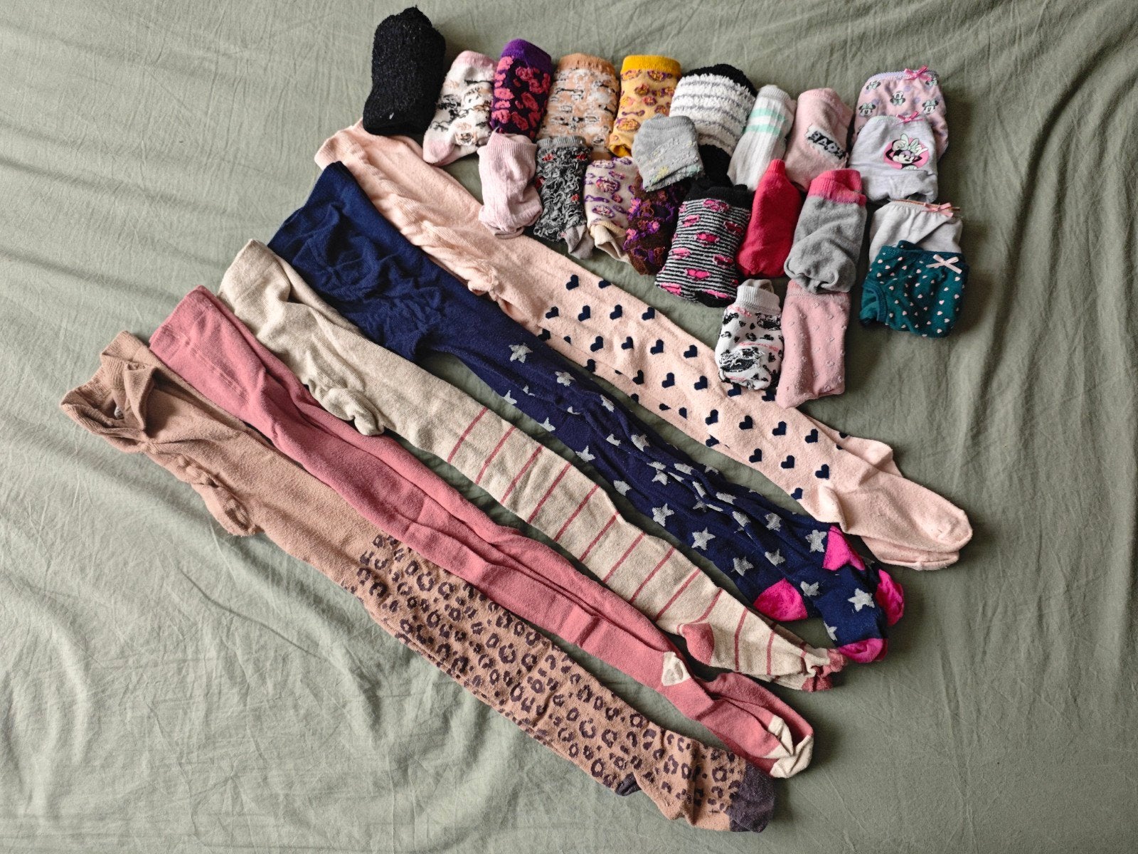 Meisjes maillots, sokken en ondergoed maat 128-140 / 31-34, Kinderen en Baby's, Ophalen of Verzenden, Gebruikt, Meisje