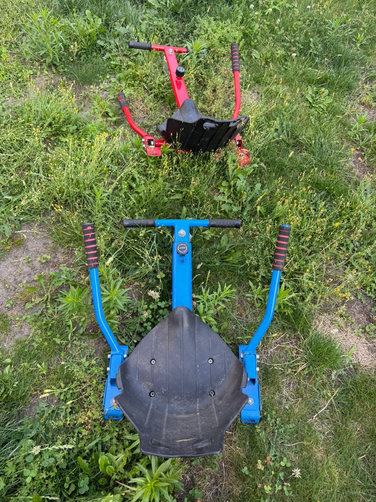 Hoverboard kart een rode of een blauwe, Ophalen, Gebruikt