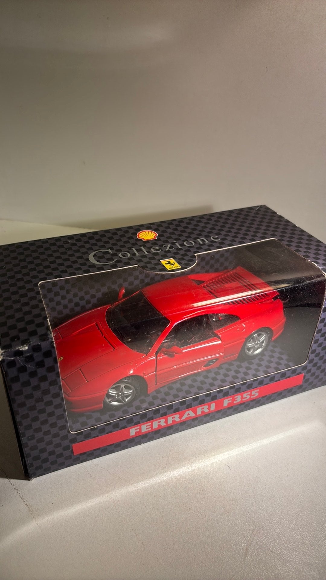 Ferrari f355 shell 1.24, Overige merken, Ophalen of Verzenden, A, A