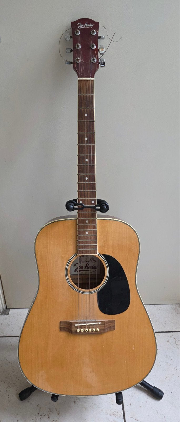 Gitaar - Jim Harley Colorado akoestische gitaar, Muziek en Instrumenten, Ophalen, Zo goed als nieuw, Western- of Steelstringgitaar