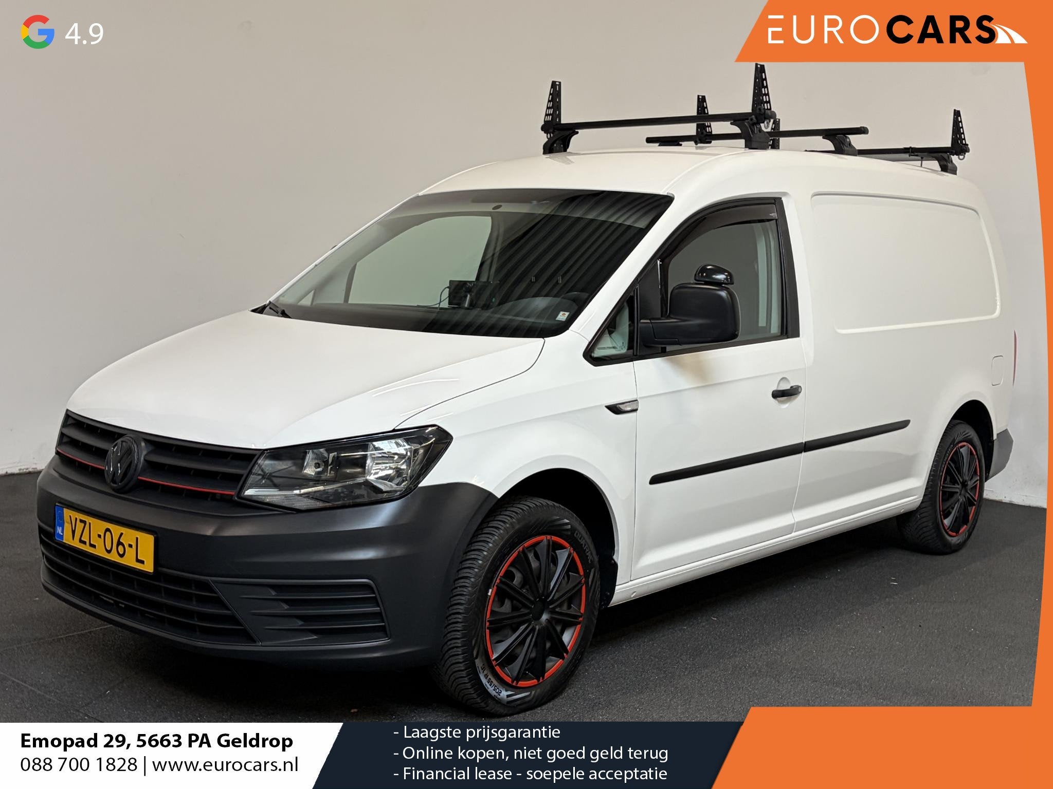 Volkswagen Caddy 2.0 TDI L2H1 BMT Maxi Trendline Airco Stoel, Auto's, Voorwielaandrijving, Gebruikt, 4 cilinders, Volkswagen