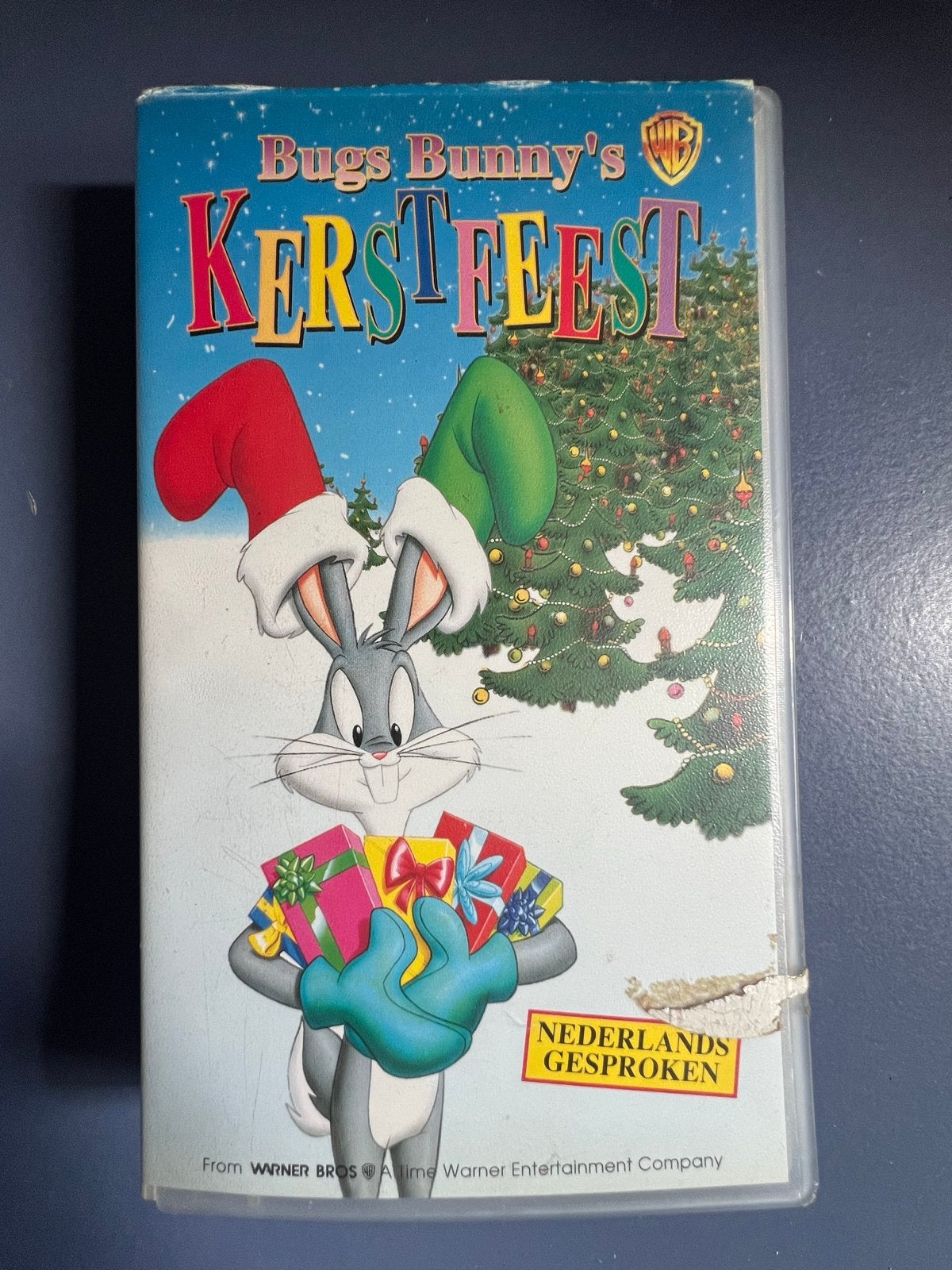Bugs Bunny's Kerstfeest VHS - Nederlands Gesproken, Gebruikt, Tekenfilm, Alle leeftijden, Amerikaans